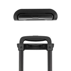 Details of JX8123 luggage handle replacement Grip and upper support screw hole locations