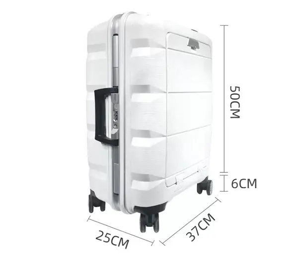 型号SJPP001 PP行李尺寸: 长度 37 厘米, 宽度25厘米, 高度50厘米