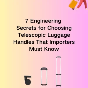 7 Engineering Secrets for Choosing Telescopic Luggage Handles That Importers Must Know