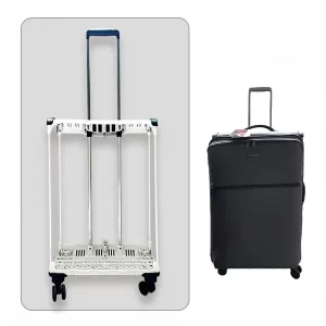 Telescopic Trolley Frame Handle for Oxford Cloth Suitcase