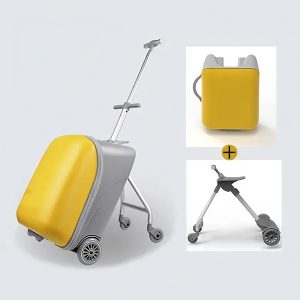 ​Kids Luggage Trolley Handles​ can be combined with a specially customized suitcase cover to form a child-friendly Kids Luggage, suitable for families traveling with children, freeing your hands
