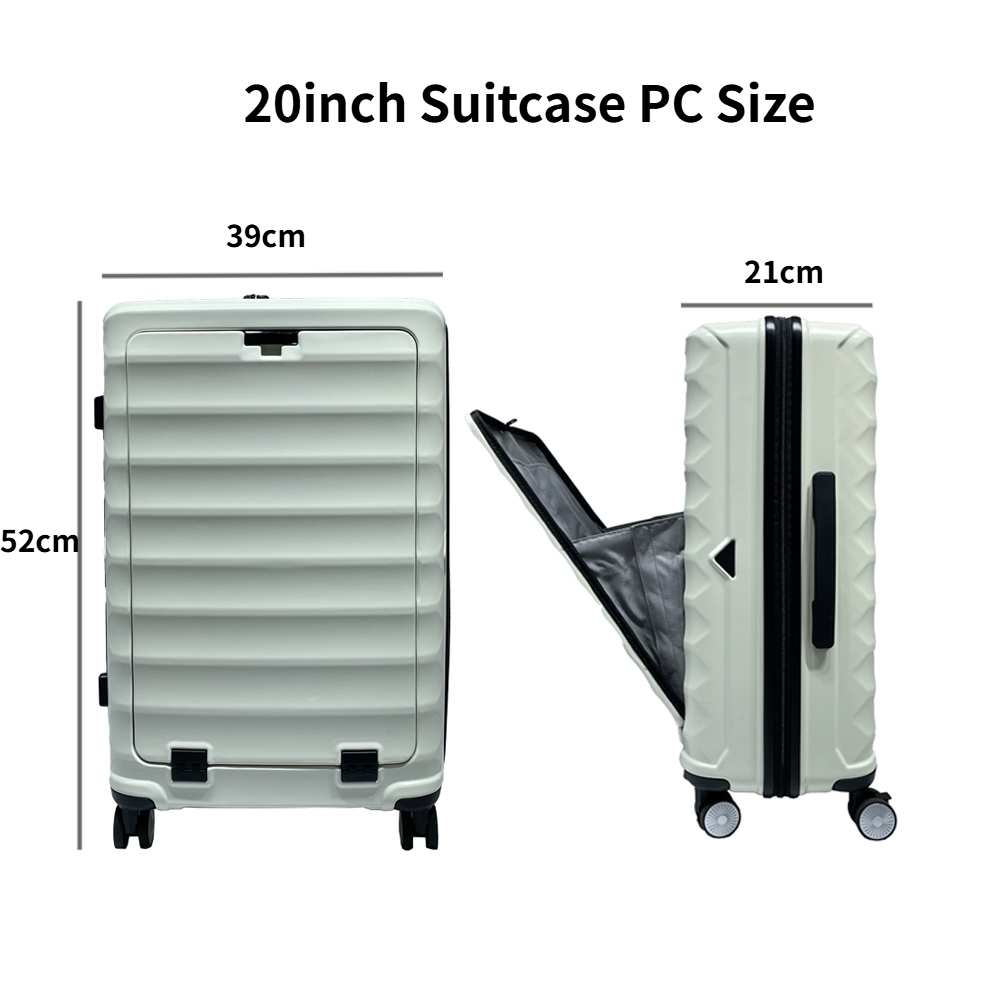 SJPC001 suitcase PC size: 39cm long, 21cm wide, 52cm high