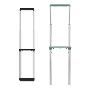 Manico a tre sezioni in nero e verde, mostrando colori personalizzabili