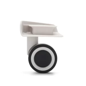 JX9133 ruedas de equipaje universal duraderas, blanco