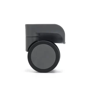 JX9180 360 ° roda bagasi spinner, warna hitam