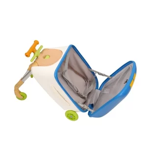 Capacidad de la maleta con ruedas para niños