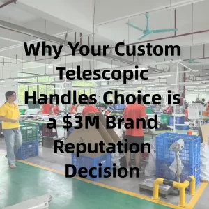 Why Your Custom Telescopic Handles Choice is a $3M Brand Reputation Decision