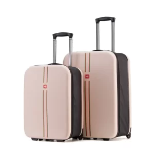 20-inch carry-on foldable luggage,pink
