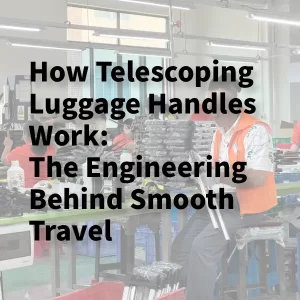 Blog cover image about How Telescoping Luggage Handles Work: The Engineering Behind Smooth Travel