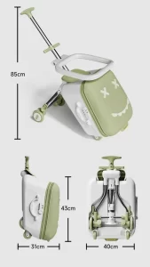 kids carry on luggage size