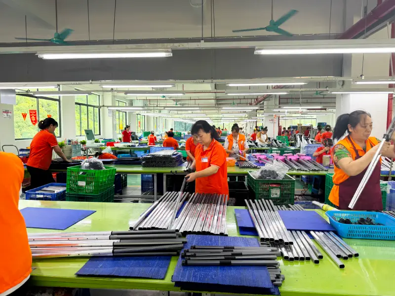 A corner of the JX assembly workshop